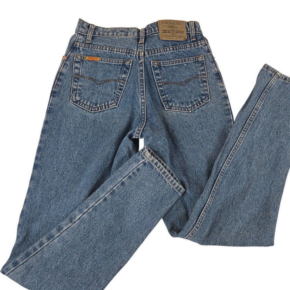 Vintage Jordache Womens High-Waisted Blue Denim Jeans Womens 26